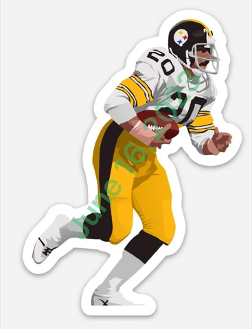 Pittsburgh Steelers (MAGNET)  Rocky Bleier - NFL Vinyl car decal Refrigerator Cover
