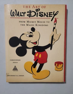 The Art of Walt Disney Book By Christopher Finch / Concise Edition / Vintage - Picture 1 of 6