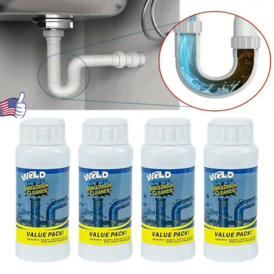 4pcWild Tornado Powerful Sink & Drain Cleaner High Efficiency Clog Remover&Clean - Image 1 of 4