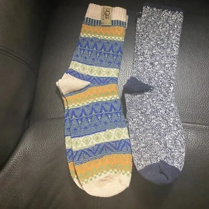 Crew Sox For Girls Or Boys, Very Warm For School (2-Pair) - Picture 1 of 2