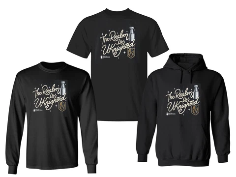 Vegas Golden Knights 2023 Stanley Cup Champions Celebration T-Shirt - Black Cover