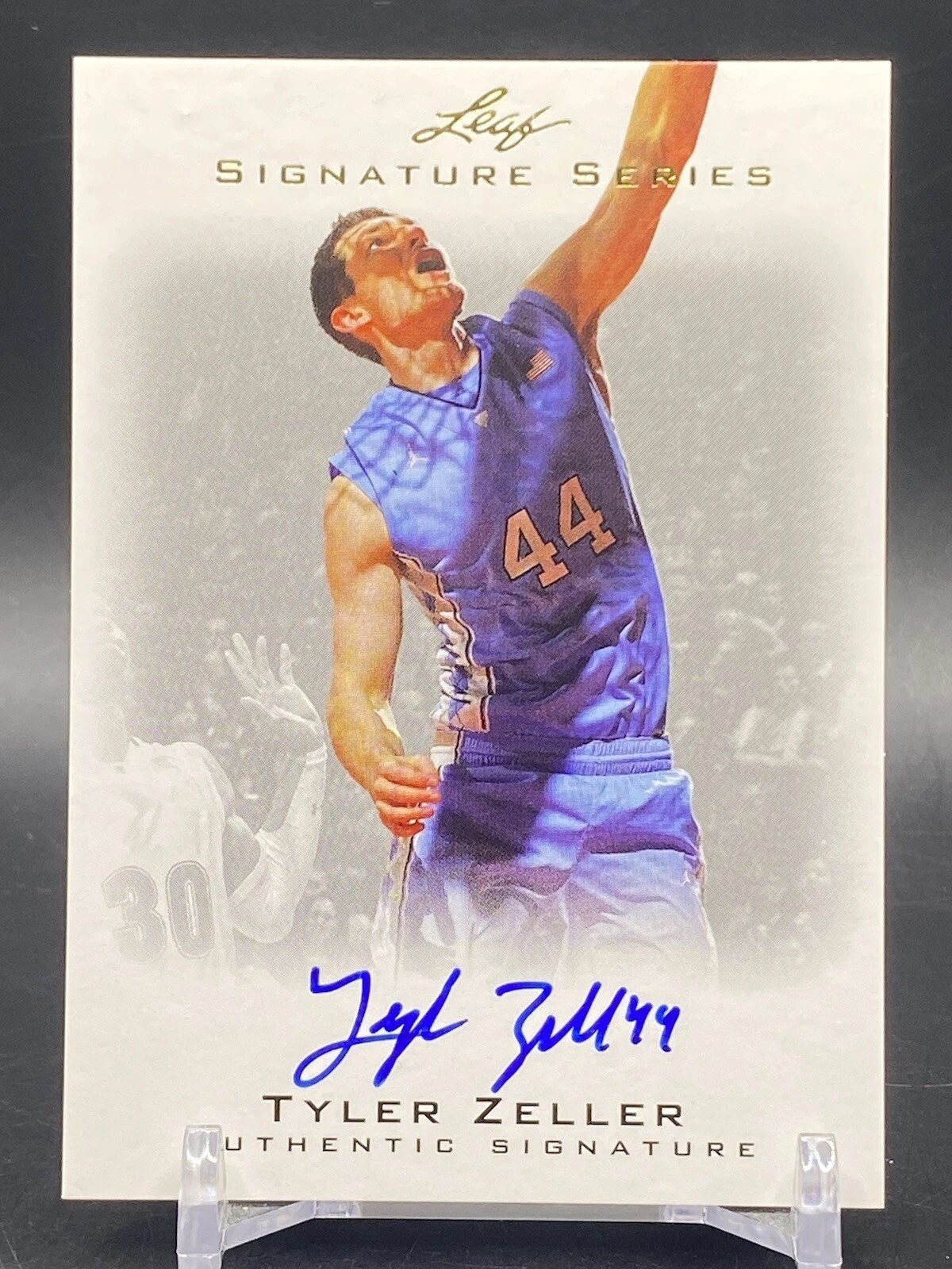 TYLER ZELLER ROOKIE - 2012 Leaf Signature Series RC #BA-TZ2 (UNC) On Card Auto