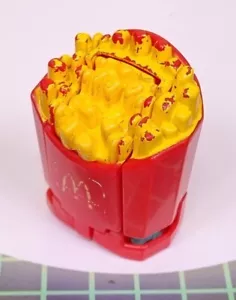 Vintage McDonalds Happy Meal Toy Changeables Fries Robot Fry-Bot - Cleaned - Picture 1 of 6