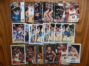 Denver Nuggets NBA Mixed Team Lot Dikembe Mutombo Reggie Williams - Picture 1 of 3
