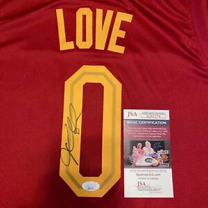 KEVIN LOVE CLEVELAND CAVALIERS SIGNED / AUTOGRAPHED JERSEY JSA COA NICE!!