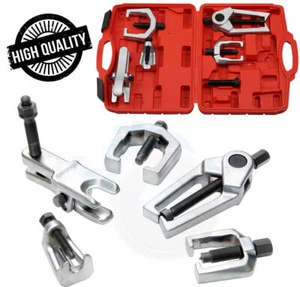 5pcs Front End Service Tool Kit Ball Joint Tie Rod Set Pitman Arm Puller Remover - Picture 1 of 15