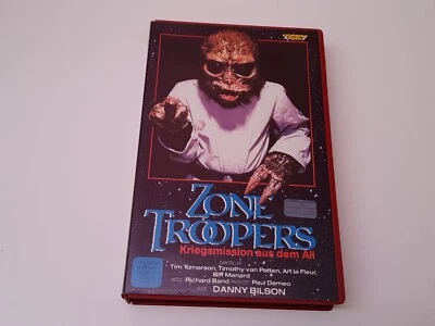 Zone Troopers 1986 Uncut VHS German PAL Lightning Video Tim Thomerson - Bild 1 von 4