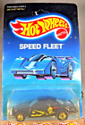 1988 Vintage Hot Wheels Speed Fleet #1456 Thunderburner Black W/Gold Ho Spokes