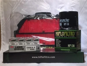 Service Kit für Suzuki GSXR750 (2008 bis 2010) Filter und 4 x NGK Zündkerzen - Bild 1 von 6
