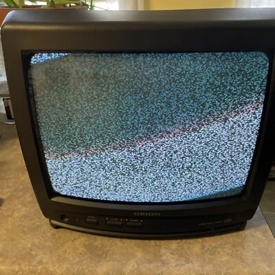 Orion TV1329A  13" CRT TV Retro Gaming Television Vintage Color Screen No Remote - Image 1 of 4