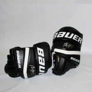 SERGEI GONCHAR Signed Pittsburgh Penguins Player Brand Bauer Gloves - Picture 1 of 2