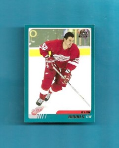 03-04 Topps Traded ROOKIE RC # TT148 RYAN BARNES DETROIT RED WINGS EXCEPTIONAL!