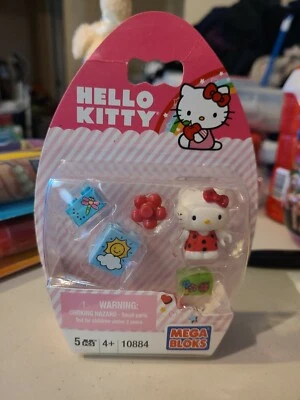 Hello Kitty Mega Bloks LADYBUG 10884 5 PCS - Image 1 of 4