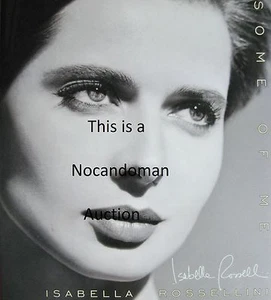 SIGNIERT EINIGE VON MIR VON ISABELLA ROSSELLINI HARDCOVER AUTOBIOGRAFIE AUTOGRAMMBUCH - Bild 1 von 2