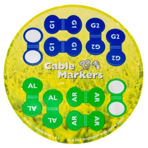 Kabel Marker Aufkleber für Begrenzungskabel - Automower Gardena Mähroboter - Bild 1 von 2