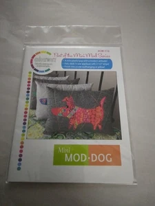 Mini Mod Hundekissen/Wandbehang Steppdecke Muster CW-112 Applikation Colourwerx 2017 - Bild 1 von 3