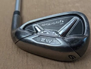 Taylormade M2 Tour Single 9 Iron Golf Club Right Hand Steel D Gold X Shaft Align - Picture 1 of 12