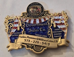 Government Sales Company Werbung Military Challenge Coin - Bild 1 von 4