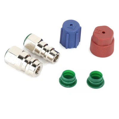 Good Quality R12 to R134a Adapter Set for Car AC System Retrofit Conversion - Image 1 of 4