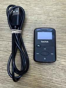 SanDisk Clip Jam Mp3 Player Powers On & Plays But Freezes For Parts Repair - Picture 1 of 5
