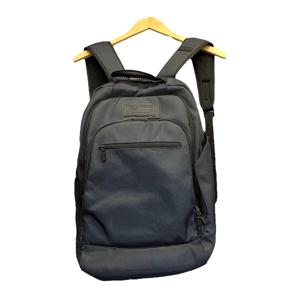 Mochila Titleist Player Gris Negra Bolsa para Laptop Viaje Golf Equipaje de Mano Profesional Foto 1 de 4