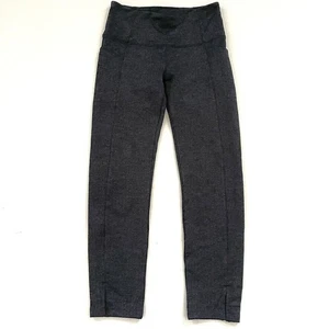 Athleta Herringbone Mercer Tight blau schwarz Größe Petite XSP - Bild 1 von 7