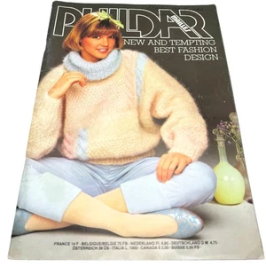 De Colección 83 Phildar Mailles Moda Tejer Revista Francia Mohair Suéteres Cárdigan - Imagen 1 de 14