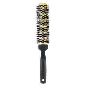 Gold Nano Ceramic Hair Brush, 12.25 Inch Long Barrel, Ion Wavy Bristles, 2 In... - Picture 1 of 2