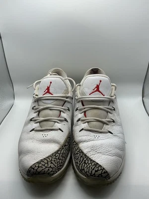 Zapatos de golf Nike Jordan ADG blancos cemento para hombre talla 10 sin clavos AR7995-100 Foto 1 de 4