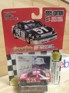 Racing Champions NASCAR 1/64 diecast #25 Budweiser Chevy Ken Schrader 1995 NIP - Picture 1 of 6