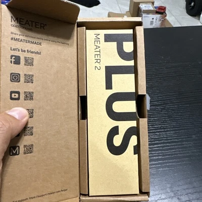 Meater 2 Plus Pro Wireless Smart Meat Cooking Grill Kitchen Thermometer Mt-MP201 - Image 1 of 3