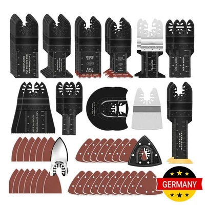 116 Tlg Multifunktionswerkzeug Zubehör Für Bosch Makita Multitool Werkzeug Set - Bild 1 von 4