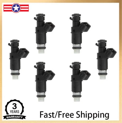 Inyector de combustible nuevo 6 piezas para Honda Accord 2003-2007 Saturn Vue 2004-2007 FJ485 EE. UU. Foto 1 de 4