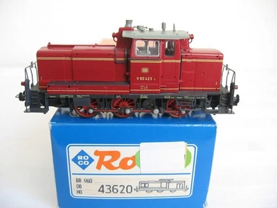 DB117* ROCO H0 43620 Diesellok BR V 60 423 DB DC OVP - Bild 1 von 4