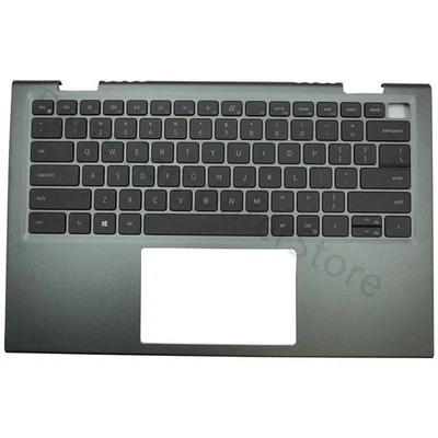 Nuevo teclado Dell Inspiron 14 5410 7415 2 en 1 verde reposamanos retroiluminado VJ2PX EE. UU. Foto 1 de 4
