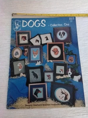 Cross Stitch Booklet #102 DOGS - COLLECTION ONE from Pegasus Publication - Image 1 of 4