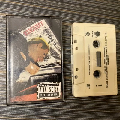 MINISTRY -  In Case You Didn't Feel Like Showing Up Cassette Tape 1992 Rare Foto 1 de 4