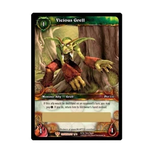 Upper Deck WoW TCG Loot Vicious Grell (Foil) EX - Picture 1 of 1