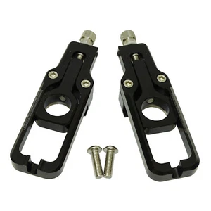 Rear Axle Blocks Chain Adjusters Tensioners For KAWASAKI Ninja ZX-10R 2011-2015 - Picture 1 of 24