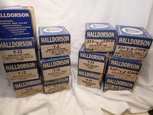 Set of 13 HALLDORSON - DEFLECTION YOKES Y-8 Y-6 Y-12 Y-17 Y-3 Y-18 Motorola RCA - Picture 1 of 12