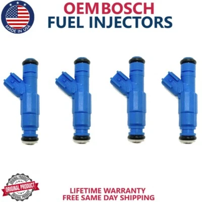 4x OEM Genuine Bosch Fuel Injector Fits For 2004-2006 Ford Ranger 2.3L L4 - Image 1 of 4