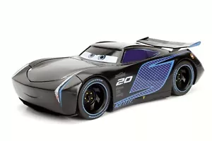 DISNEY PIXAR CARS 3 JACKSON STORM SCALA 1/24 AUTO PRESSOFUSA DI JADA 98361 - Foto 1 di 5