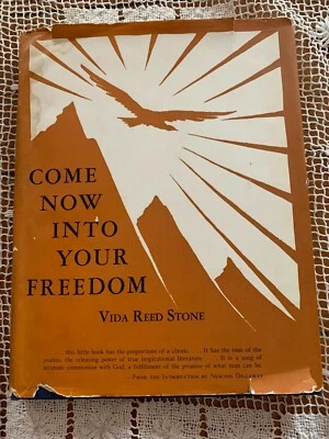 COME NOW INTO YOUR FREEDOM VIDA REED STONE 1946 HCDJ  SIGNED PLUS LETTER - Image 1 of 4