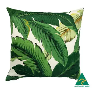 Genuine Tommy Bahama Green Banana Leaves Outdoor 45cm cushion cover - Picture 1 of 3