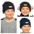 Kids Beanie Hat Boys Girls HeatGuard Thermal Thinsulate Lined Winter Knit Hats