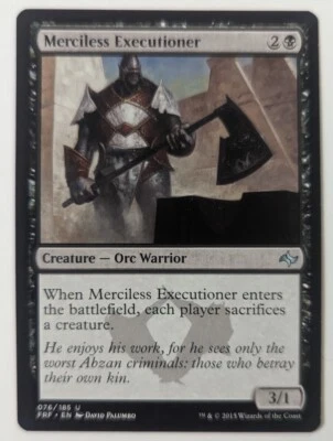 Merciless Executioner, Fate Reforged, Magic The Gathering, MTG - Image 1 of 2