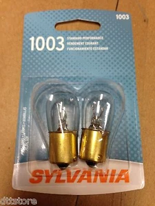 Sylvania 1003 Signal Bulb - 2 Pack  - P/N: 36037  Model: 1003 - Foto 1 di 2