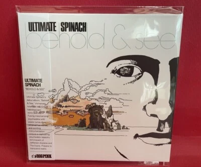 ULTIMATE SPINACH-BEHOLD & SEE KOREA BIG PINK MINI LP CD+TRACKING NUMBER - Image 1 of 2