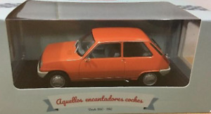 Coche Clásico Renault 5 TL (1972) Escala 1:24 - Naranja, IXO, NEW, 5TL