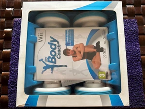My Body Coach Pack with Dumbells Boxed NINTENDO WII WiiU PAL English Espana CIB - Picture 1 of 7